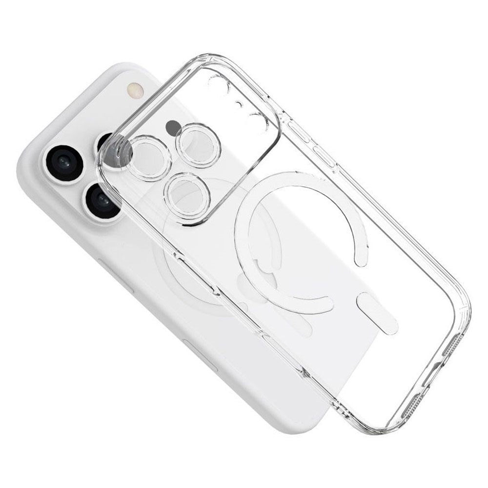iPhone 17 Pro Max Lippa Flexible Plastic Case - MagSafe Compatible - Transparent