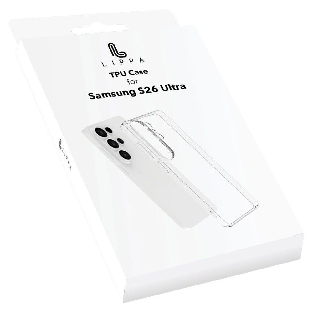 Samsung Galaxy S26 Ultra Lippa Flexible Plastic Case - Transparent