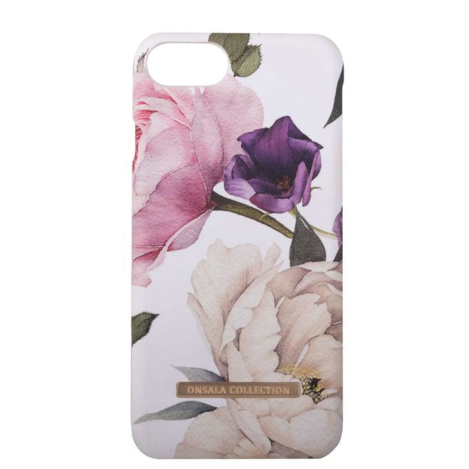 iPhone SE (2022 / 2020) / 8 / 7 / 6 / 6S Onsala Fashion Collection Case w. Magnet Soft Rose Garden