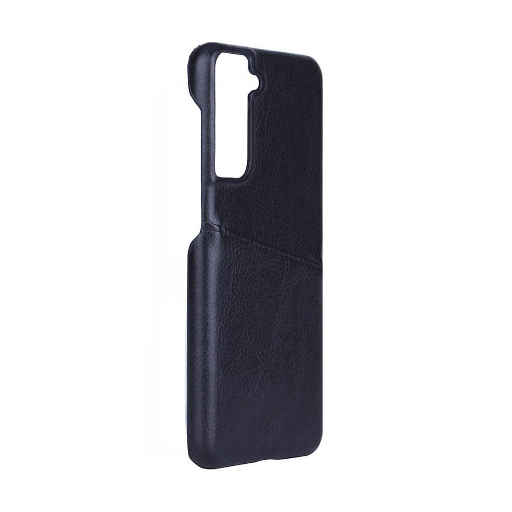 Samsung Galaxy S21 Onsala Collection Leather Case w. Card pocket - Black