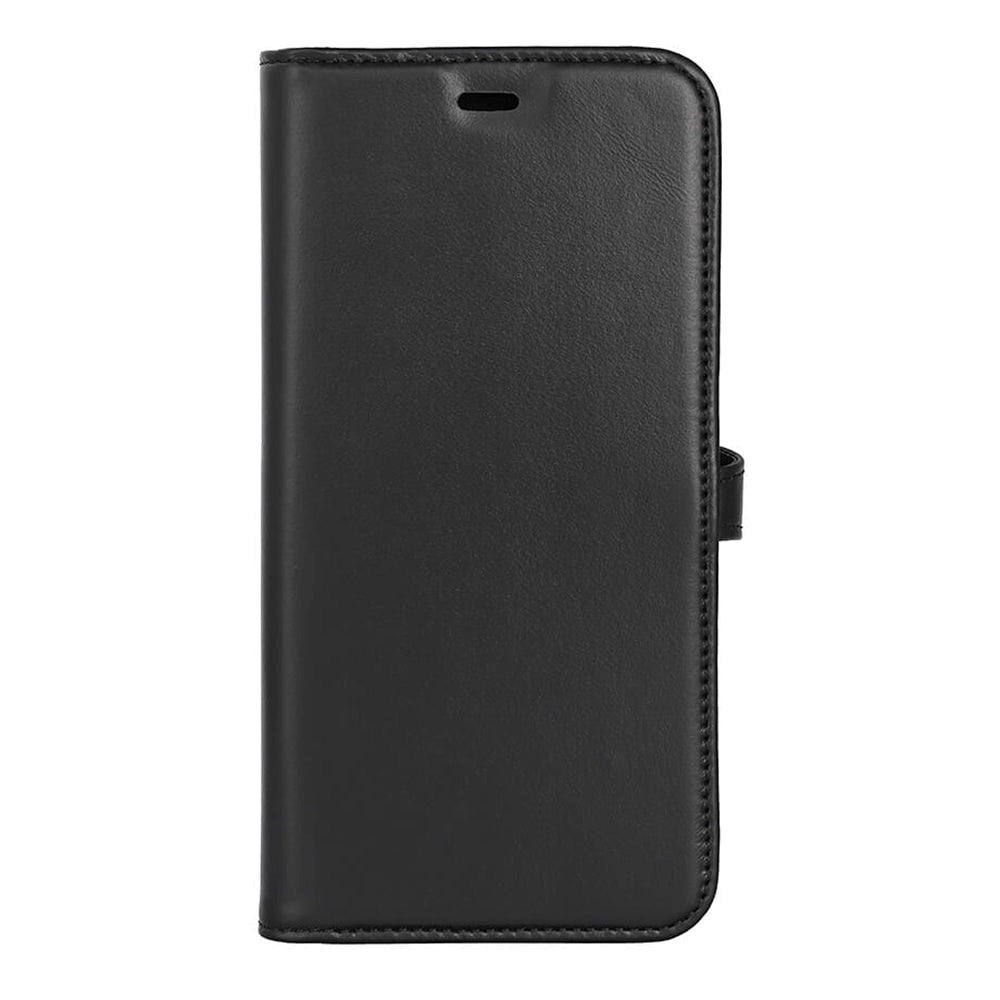 Samsung Galaxy S24+ (Plus) Buffalo 2-in-1 Wallet Genuine Leather Magnet Flip Case with Wallet - Black