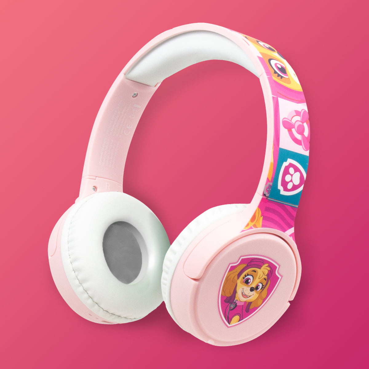 Paw Patrol Bluetooth Headphones for Kids - Pink