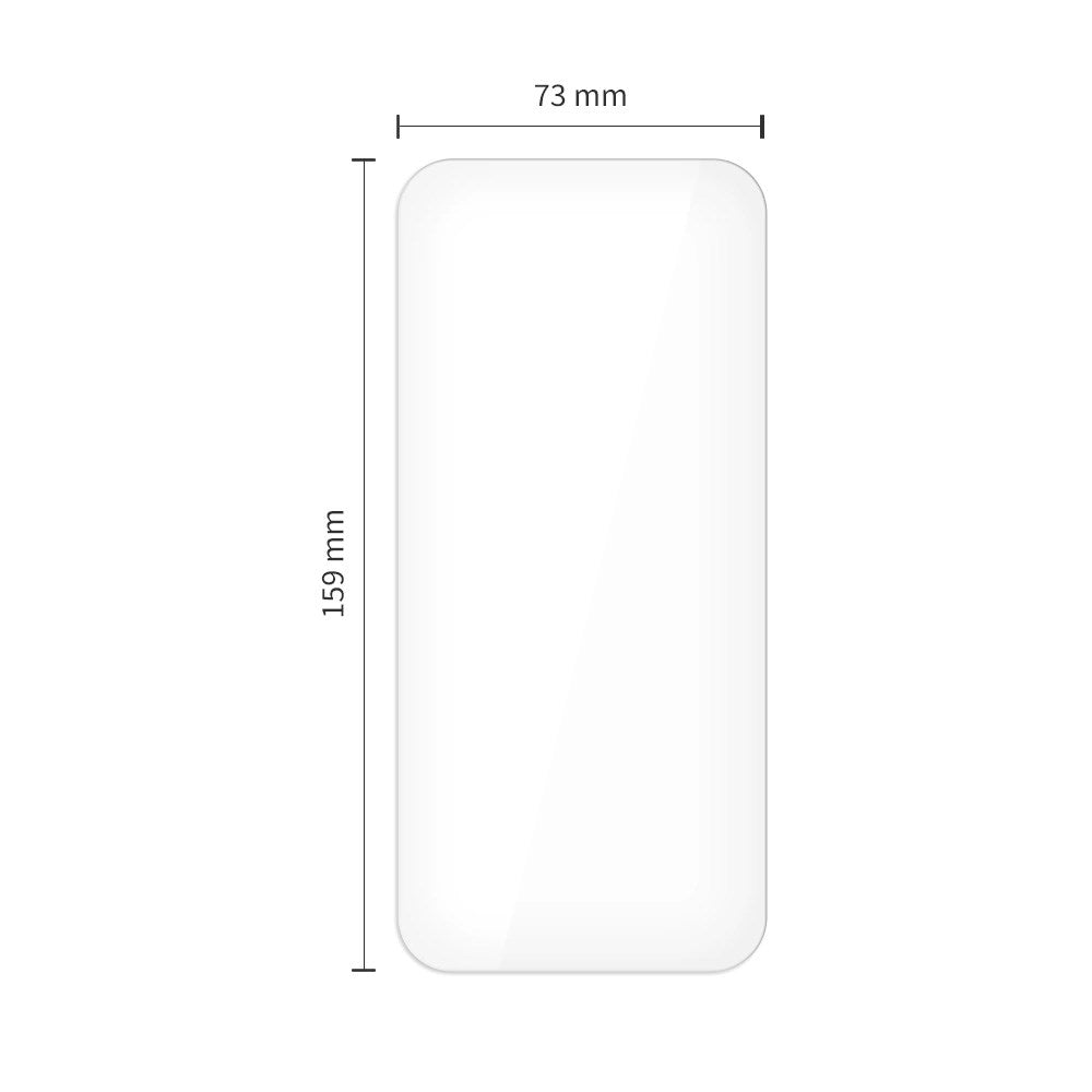 iPhone 17 Pro Max / 16 Pro Max Tech-Protect Glass Fit+ Screen Protection Glass - 2 pcs - Transparent