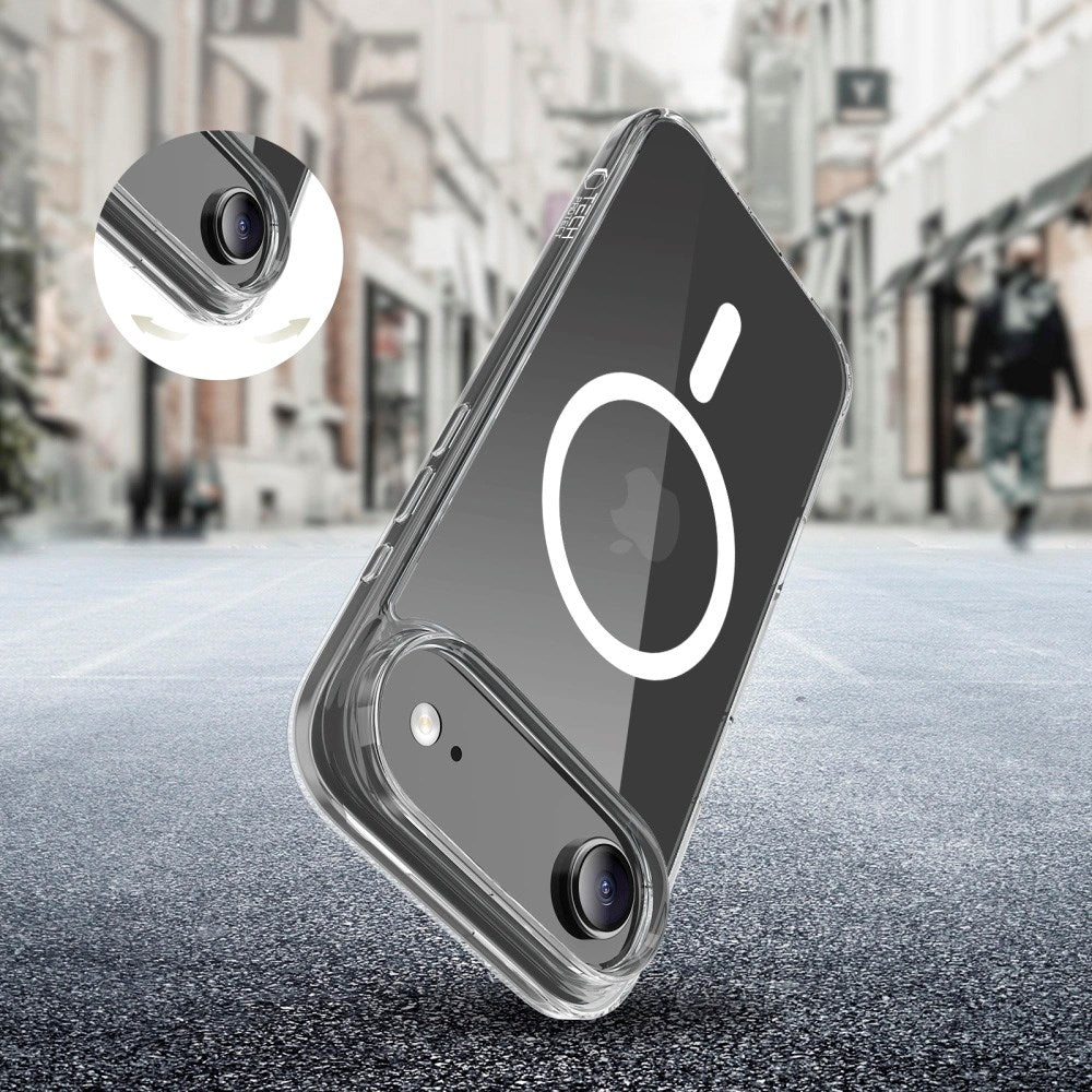 iPhone Air Tech-Protect Flexair Hybrid Case - MagSafe Compatible - Transparent