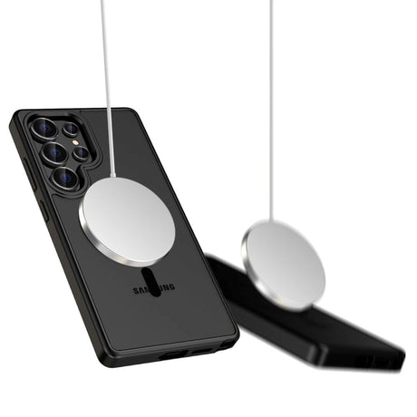 Samsung Galaxy S25 Ultra Tech-Protect Magmat Case - MagSafe Compatible - Matte Black