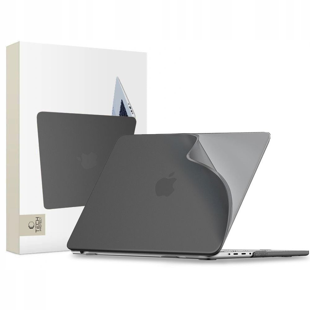 MacBook Pro 16 M5/M4/M3/M2/M1 (2026-2021) Tech-Protect Softshell Case - Matte Black