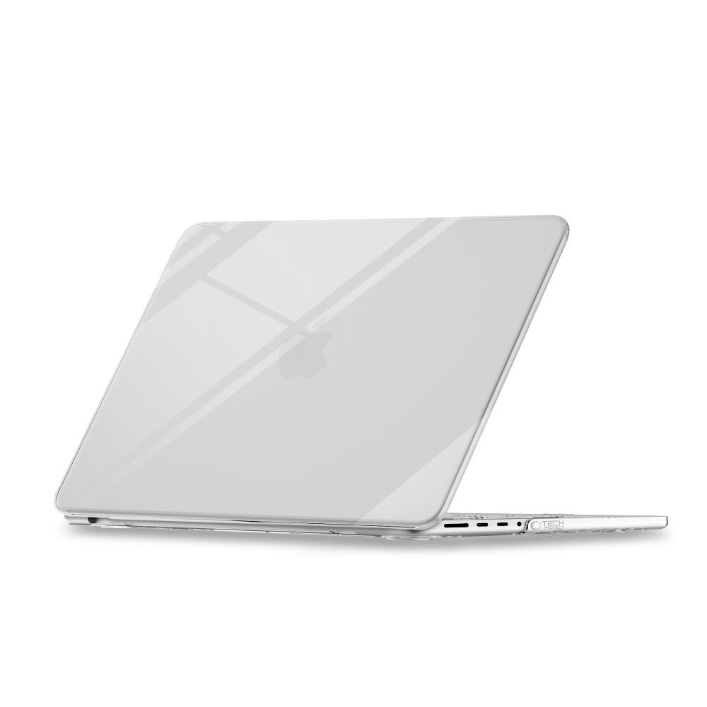 MacBook Pro 16 M5/M4/M3/M2/M1 (2026-2021) Tech-Protect Softshell Case - Transparent