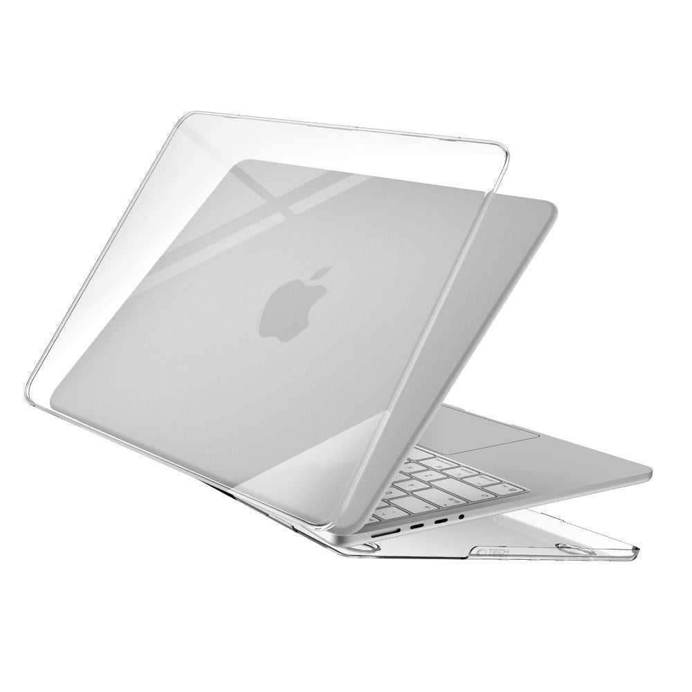 MacBook Pro 16 M5/M4/M3/M2/M1 (2026-2021) Tech-Protect Softshell Case - Transparent