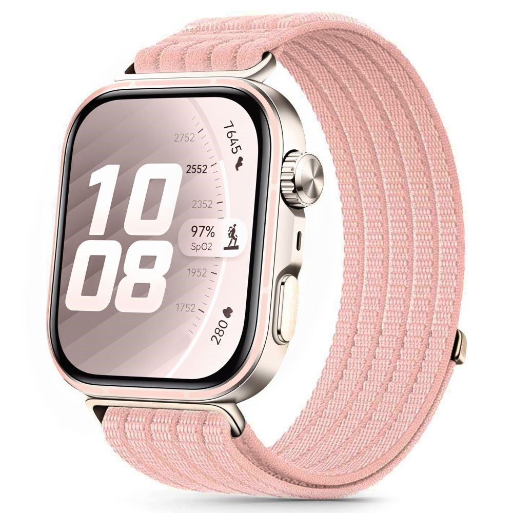 Huawei Watch Fit 5 Pro / 5 / 4 Pro / 4 / 3 Tech-Protect Nylon Strap - Pink