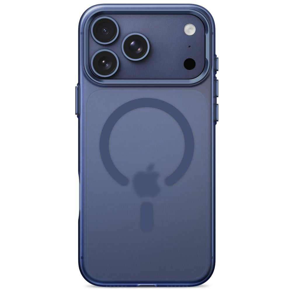iPhone 18 Pro / 17 Pro Tech-Protect MagZero Case - MagSafe Compatible - Matte Deep Blue