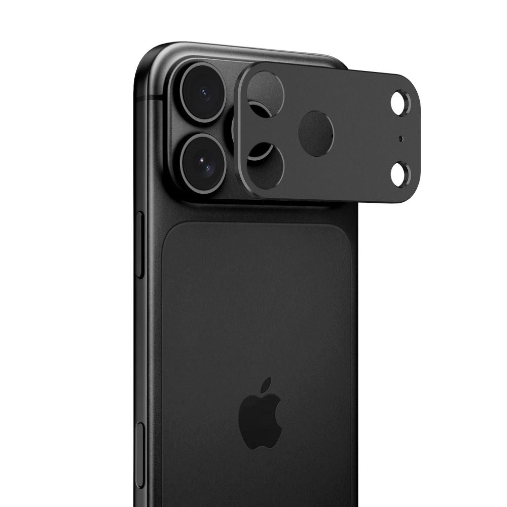 iPhone 18 Pro Max Tech-Protect CamAlloy Fit+ Camera Lens Protection Case - Black