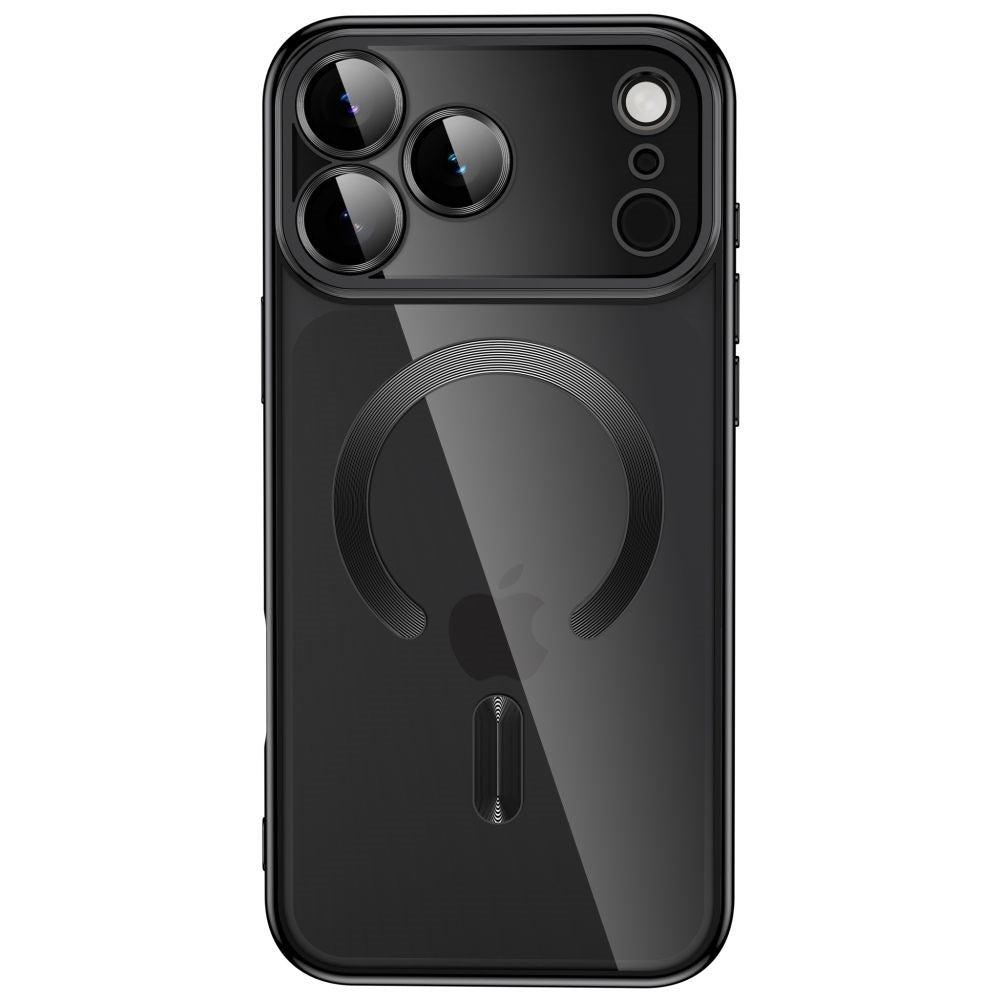iPhone 18 Pro / 17 Pro Tech-Protect MagFlex Case - MagSafe Compatible - Black / Transparent