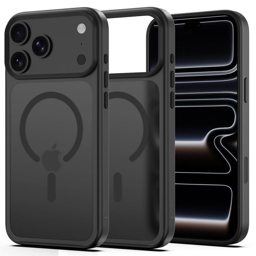 iPhone 18 Pro / 17 Pro Tech-Protect MagMat Case - MagSafe Compatible - Matte Black