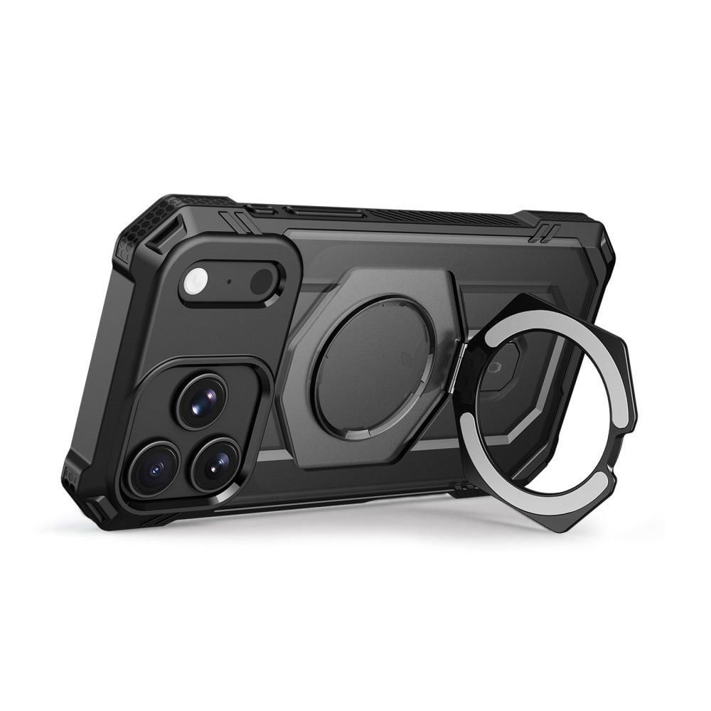 iPhone 18 Pro Max / 17 Pro Max Tech-Protect MagForce Case with Kickstand - MagSafe Compatible - Black