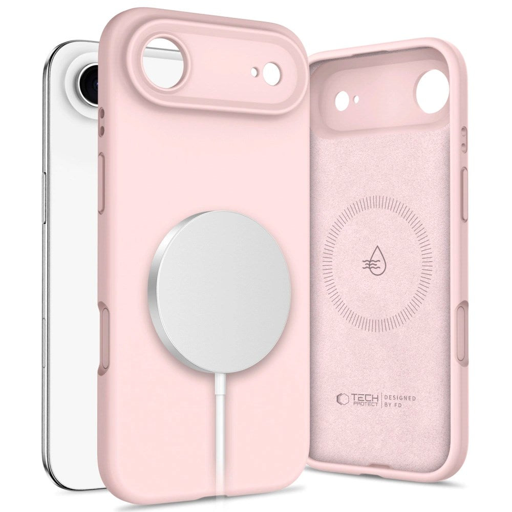 iPhone Air Tech-Protect Silicone Case - MagSafe Compatible - Pink