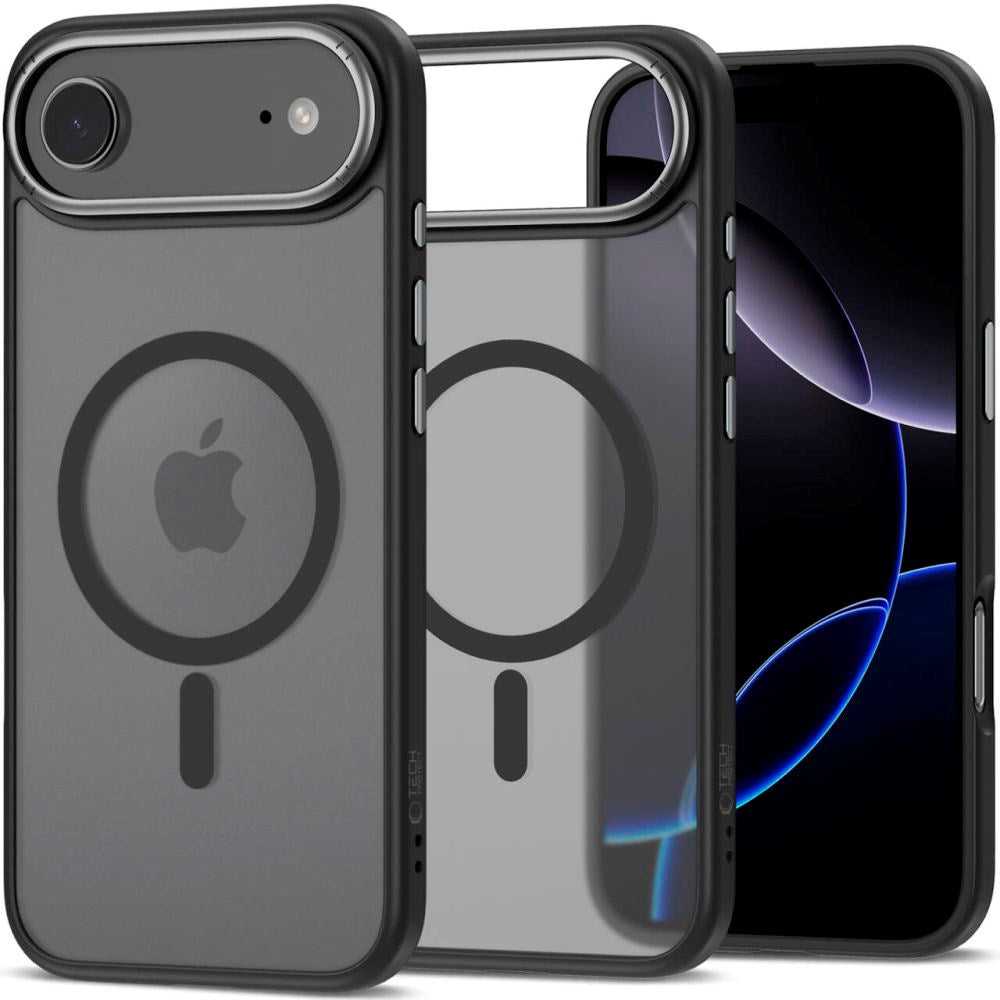 iPhone Air Tech-Protect MagEdge Hybrid Case - MagSafe Compatible - Matte Black
