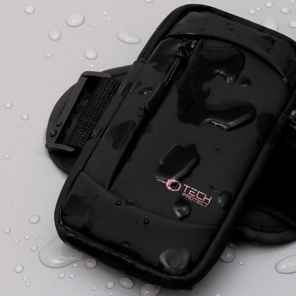 Tech-Protect Universal Running Armband - Black / Pink