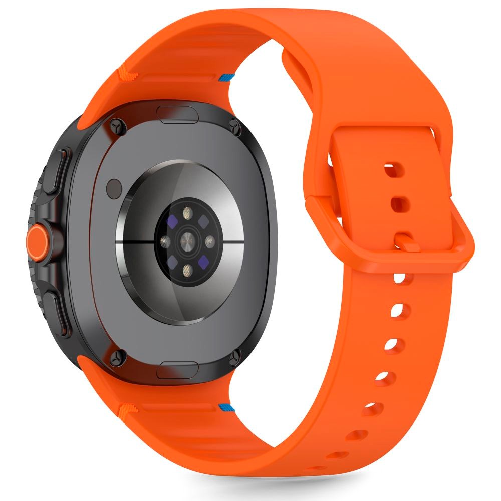 Samsung Galaxy Watch 8 / 8 Classic (40 / 44 / 46mm) Tech-Protect Silicone Strap - Sunburst Orange
