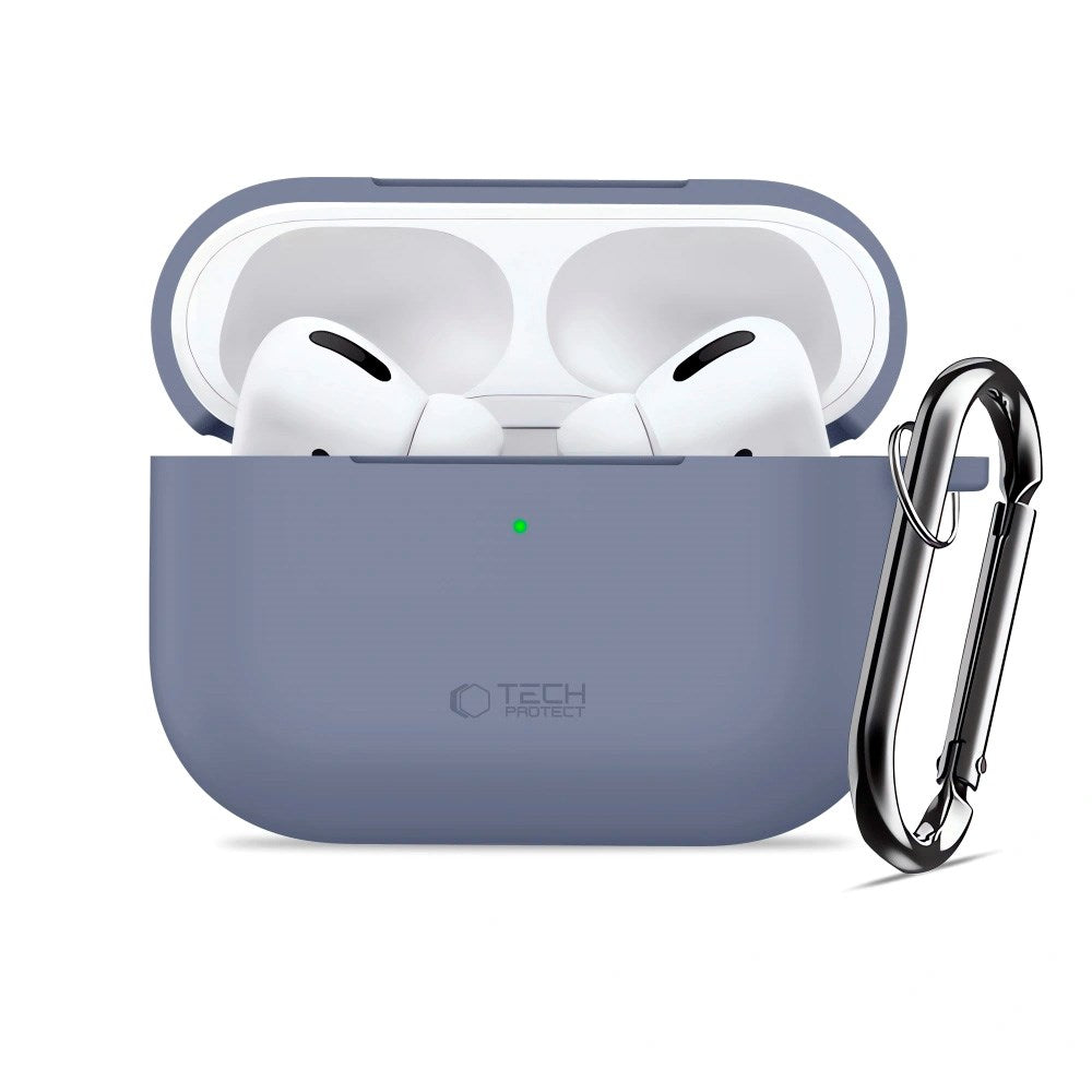 Apple AirPods Pro (3rd gen.) Tech-Protect Silicone Hook Case - Blue