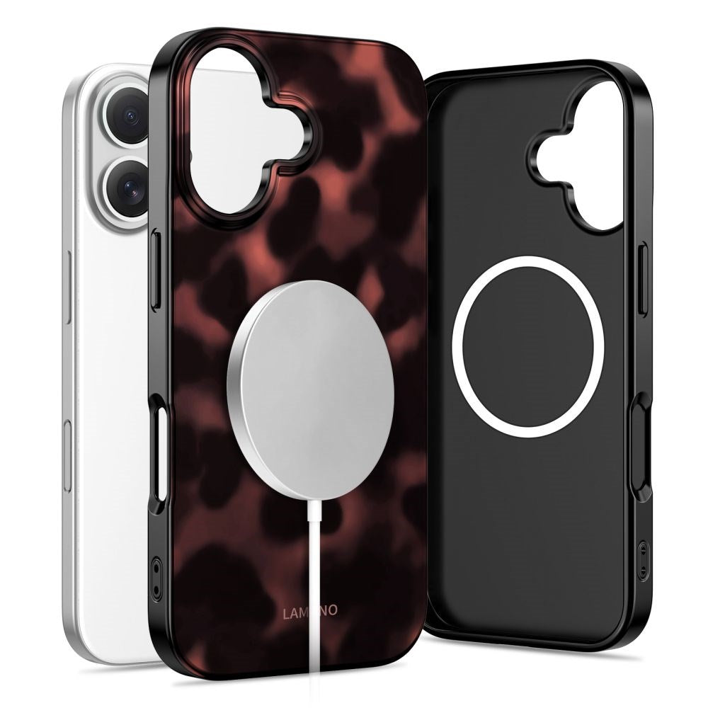 iPhone 16 Tech-Protect Lamano Case - MagSafe Compatible - Panther