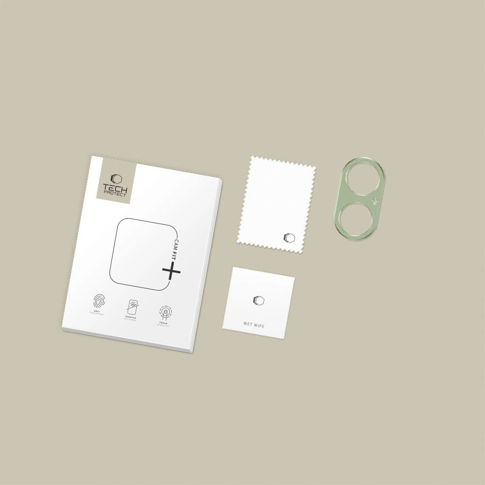 iPhone 17 Tech-Protect CamAlloy Fit+ Camera Lens Protection Case - Green