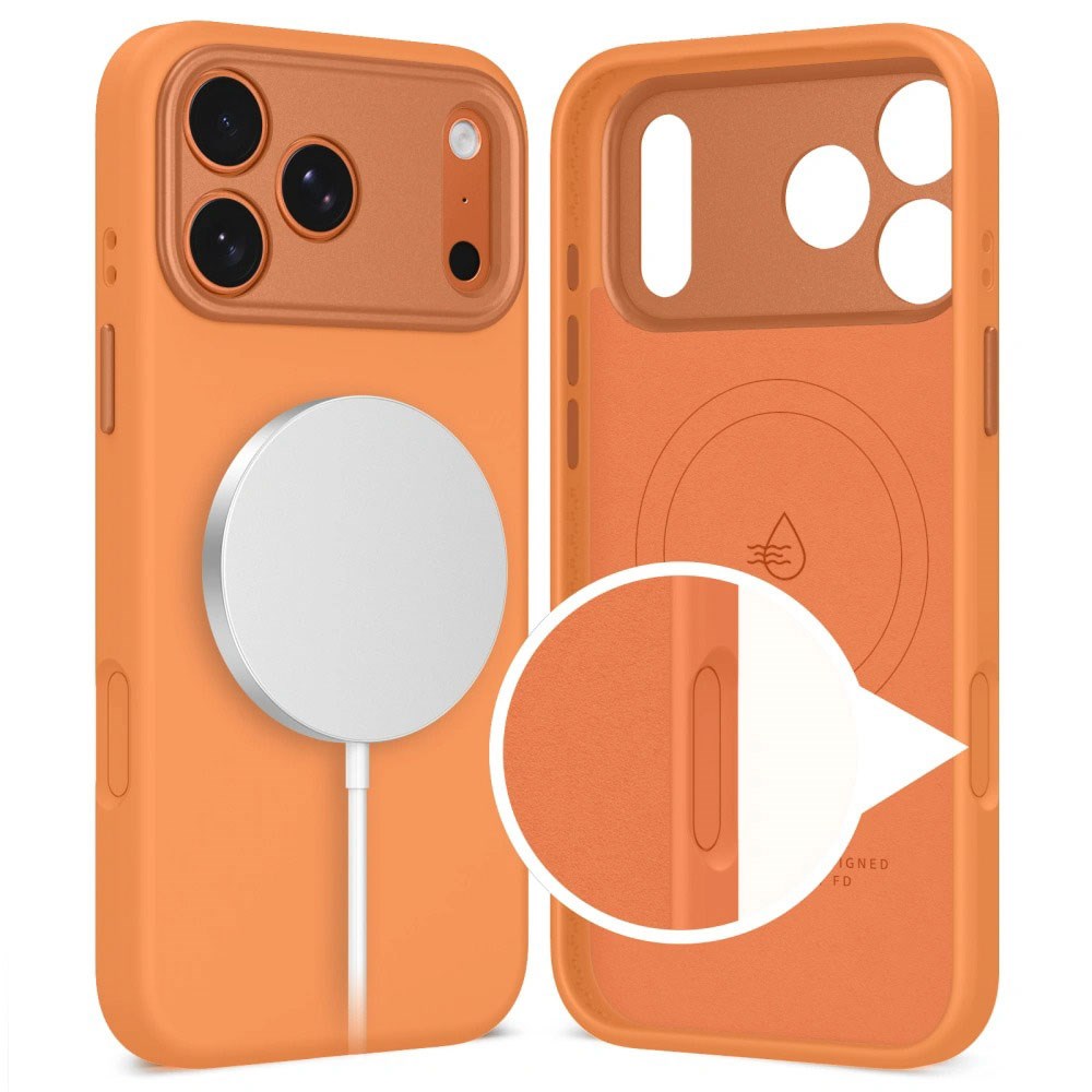 iPhone 17 Pro Tech-Protect Uniq Hybrid Case - MagSafe Compatible - Orange