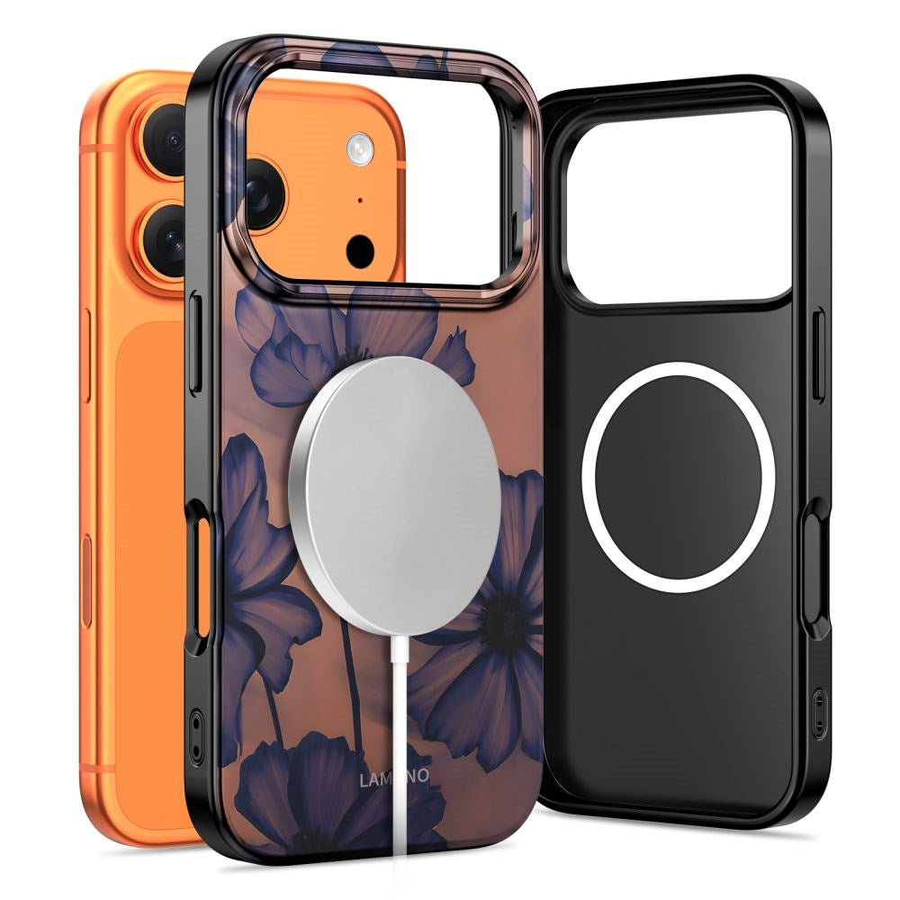 iPhone 17 Pro Max Tech-Protect Lamano Case - MagSafe Compatible - Velvet Night