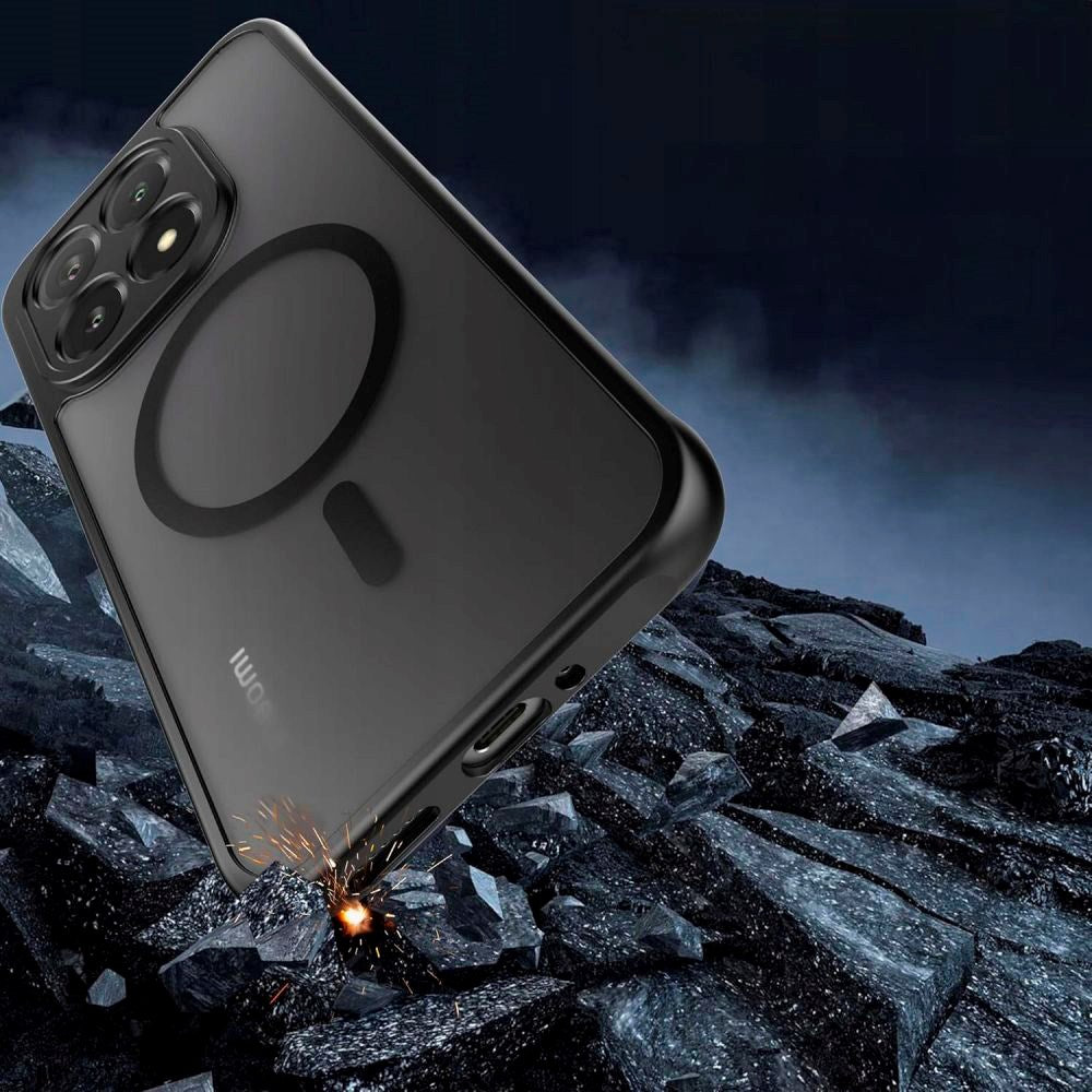 Xiaomi 15T Tech-Protect MagMat Hybrid Case - MagSafe Compatible - Black