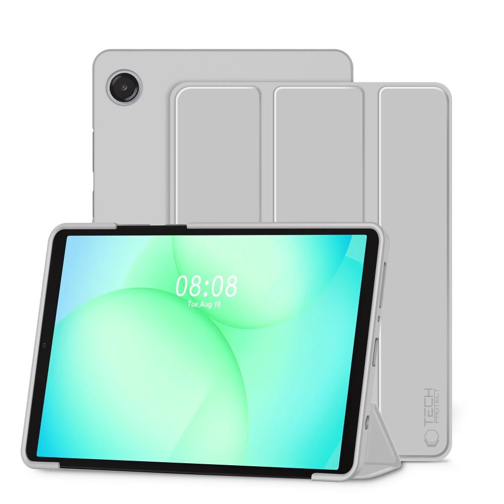 Samsung Galaxy Tab A11 / A9 Tech-Protect Smartcase Flip Case- Grey