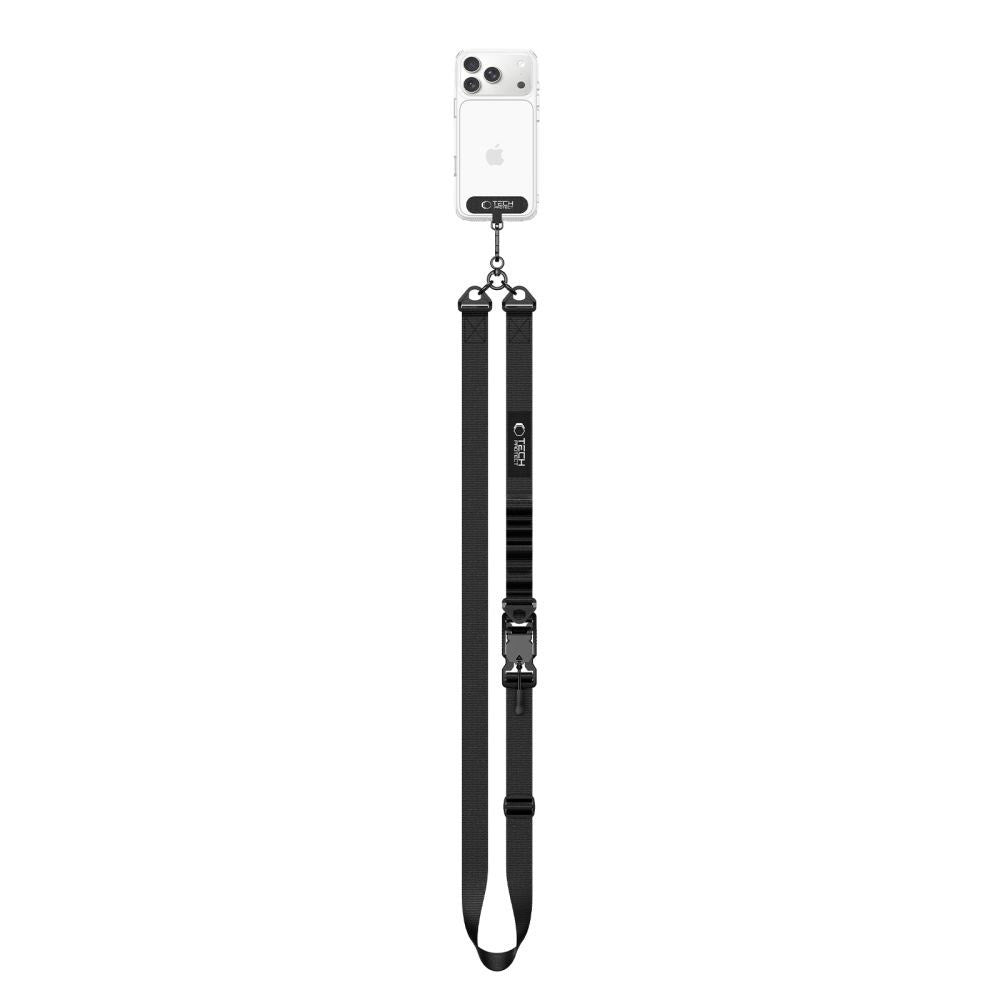 Tech-Protect Rope Crossbody Strap - Black