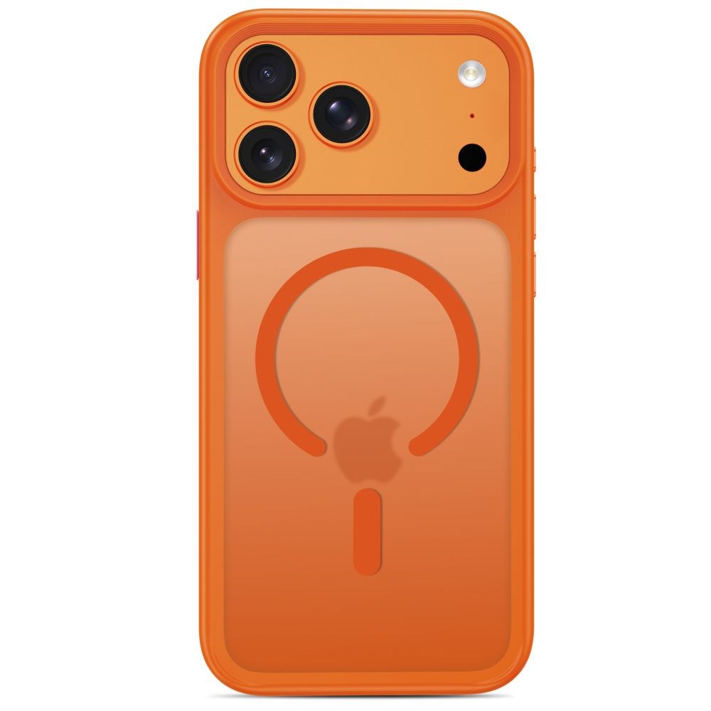 iPhone 18 Pro / 17 Pro Tech-Protect MagMat Case - MagSafe Compatible - Matte Orange