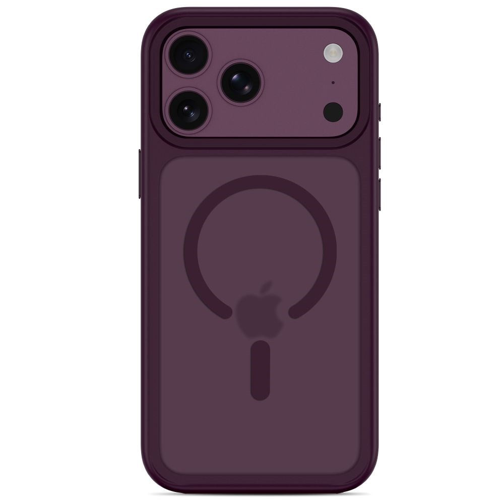 iPhone 18 Pro / 17 Pro Tech-Protect MagMat Case - MagSafe Compatible - Matte Red