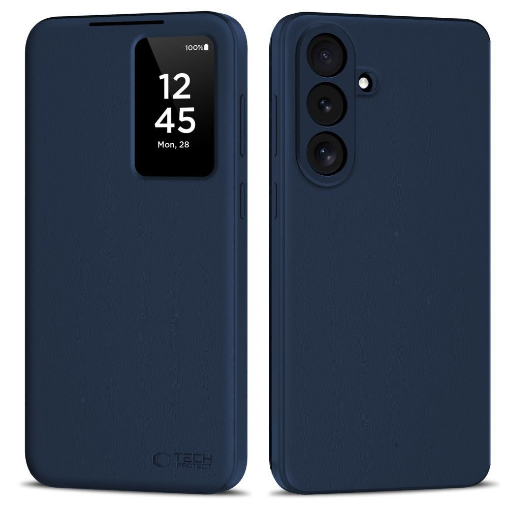 Samsung Galaxy S26 FE Tech-Protect Smart Wallet Flip Case - Blue