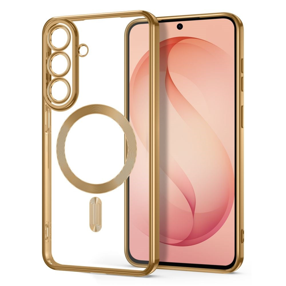 Samsung Galaxy S26 FE Tech-Protect MagFlex Case - MagSafe Compatible - Gold