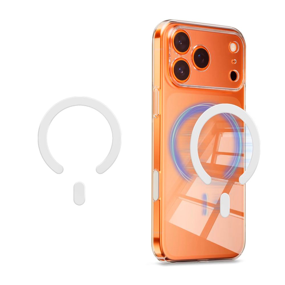 Tech-Protect Magnetic MagSafe Ring with Installation Frame – White