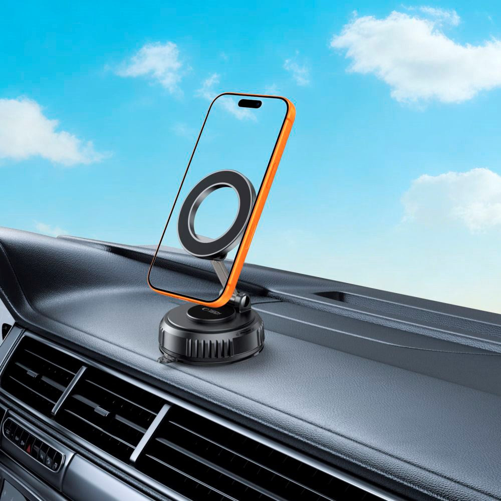 Tech-Protect Magnetic Car Mount for Dashboard - MagSafe Compatible - Black