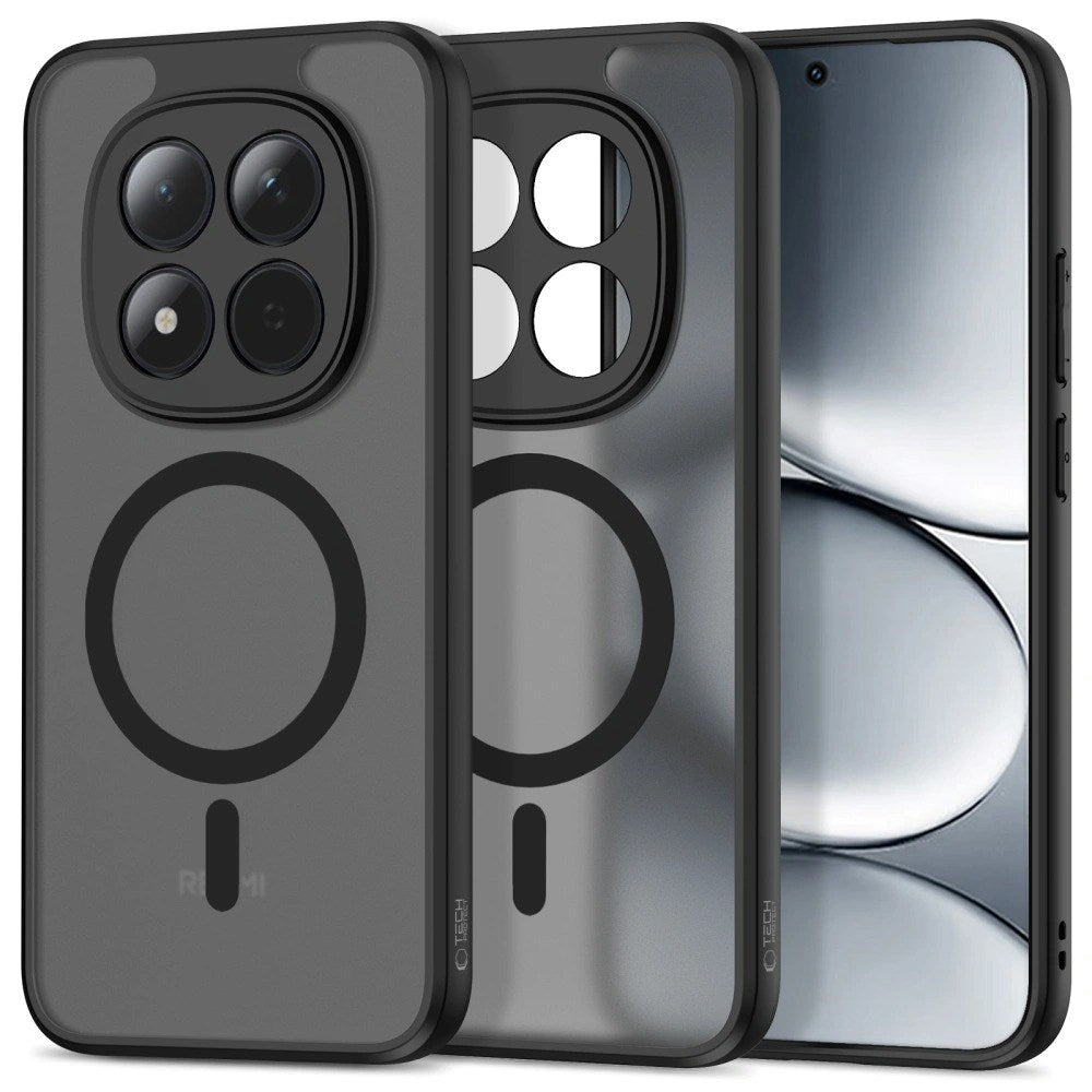 Xiaomi Redmi Note 15 Pro Tech-Protect MagMat Hybrid Case - MagSafe Compatible - Black