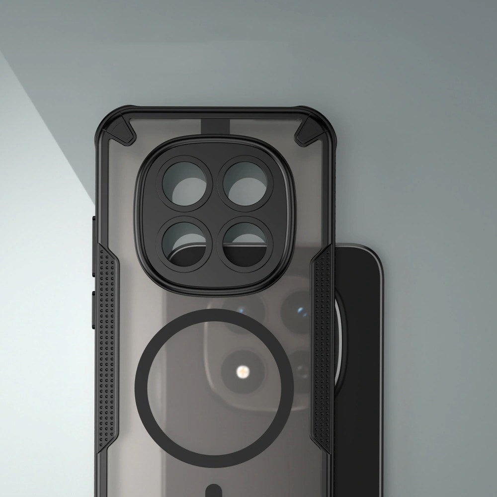 Xiaomi Redmi Note 15 Pro Tech-Protect Rugged Shield Case - MagSafe Compatible - Matte Black