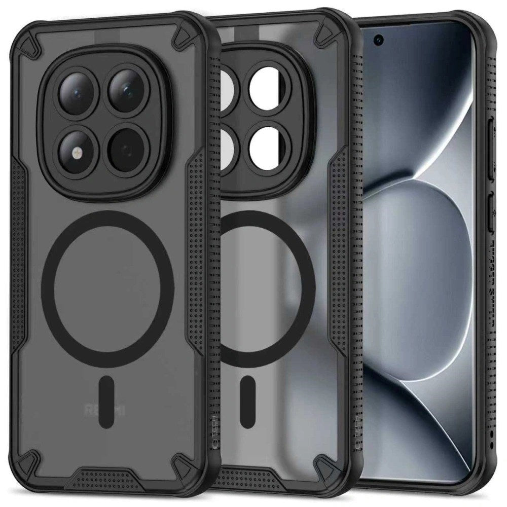 Xiaomi Redmi Note 15 Pro+ (Plus) Tech-Protect Rugged Shield Case - MagSafe Compatible - Matte Black