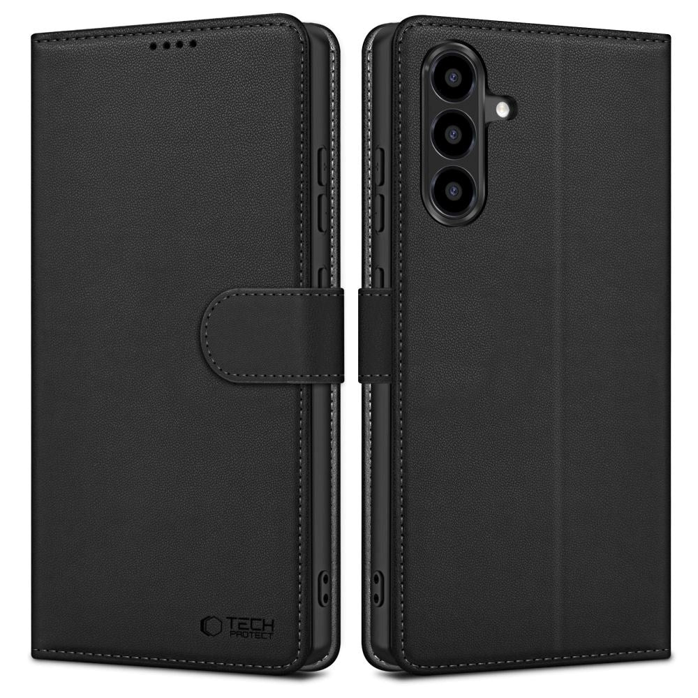 Samsung Galaxy A56 (5G) Tech-Protect Wallet Flip Case - Black