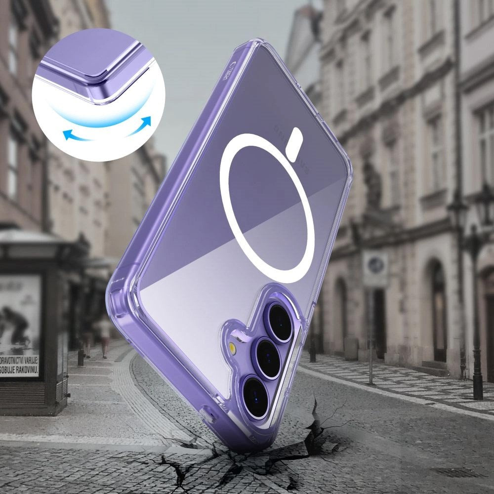 Samsung Galaxy A56 (5G) Tech-Protect FlexAir Hybrid Case - MagSafe Compatible - Transparent