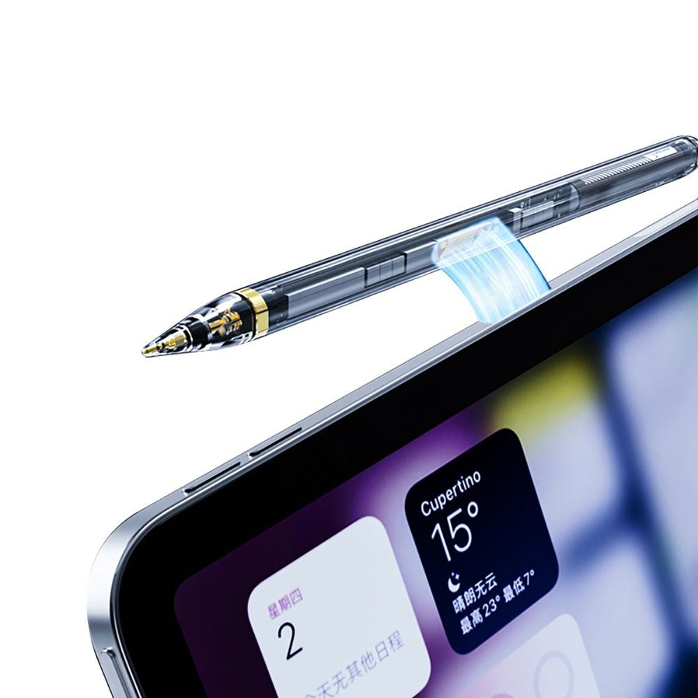 Tech-Protect Stylus Pen "4" til iPad - Clear / Black