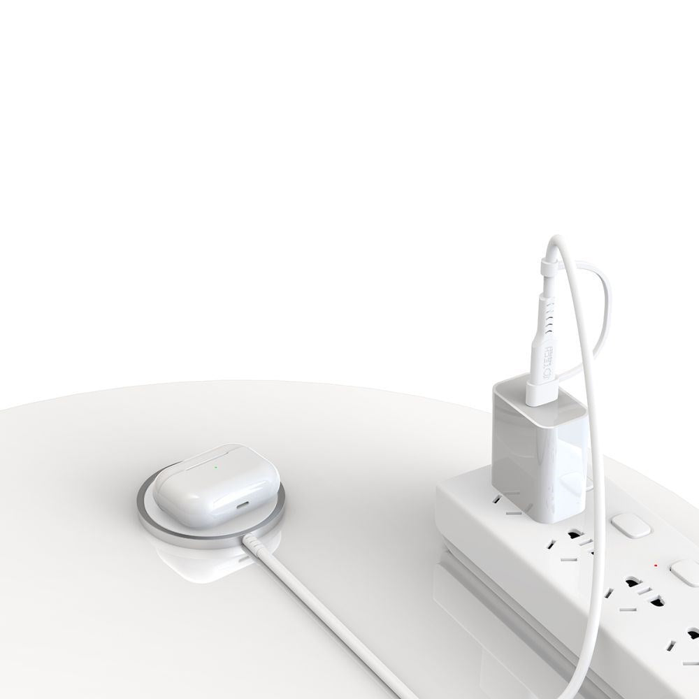 Tech-Protect Qi15W-A44 Magnetic Magsafe Wireless Charger - White