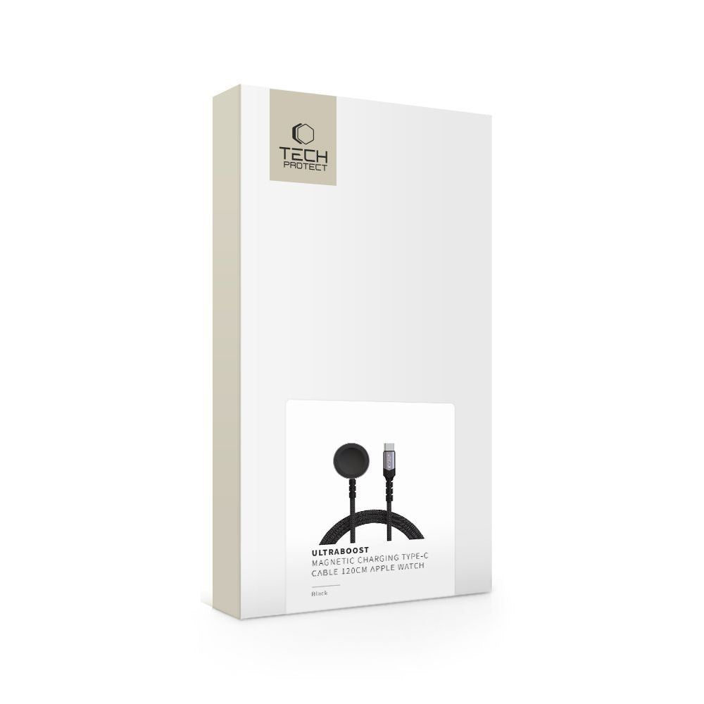 Tech-Protect MC01 UltraBoost Apple Watch Magnetic Charger - Black