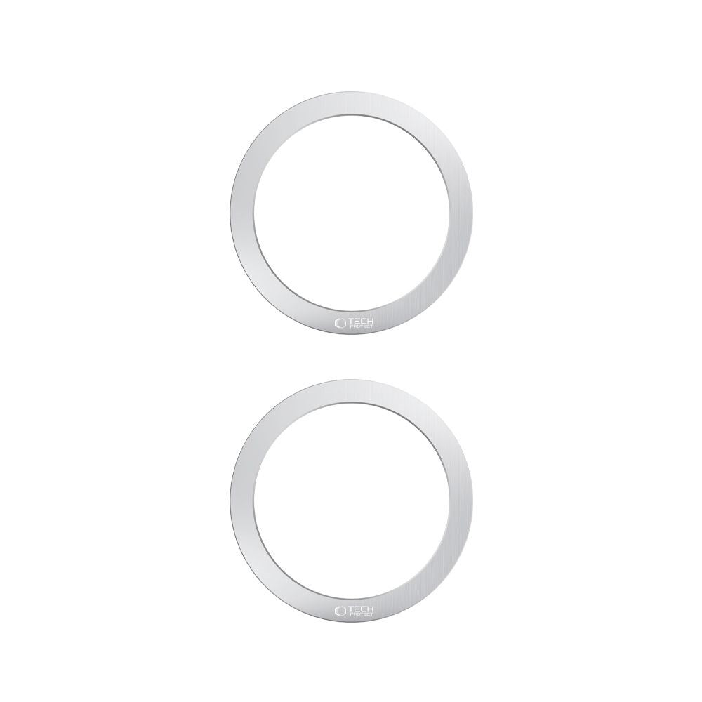 Tech-Protect MMP-110 Magnetic MagSafe Ring - Silver / Silver