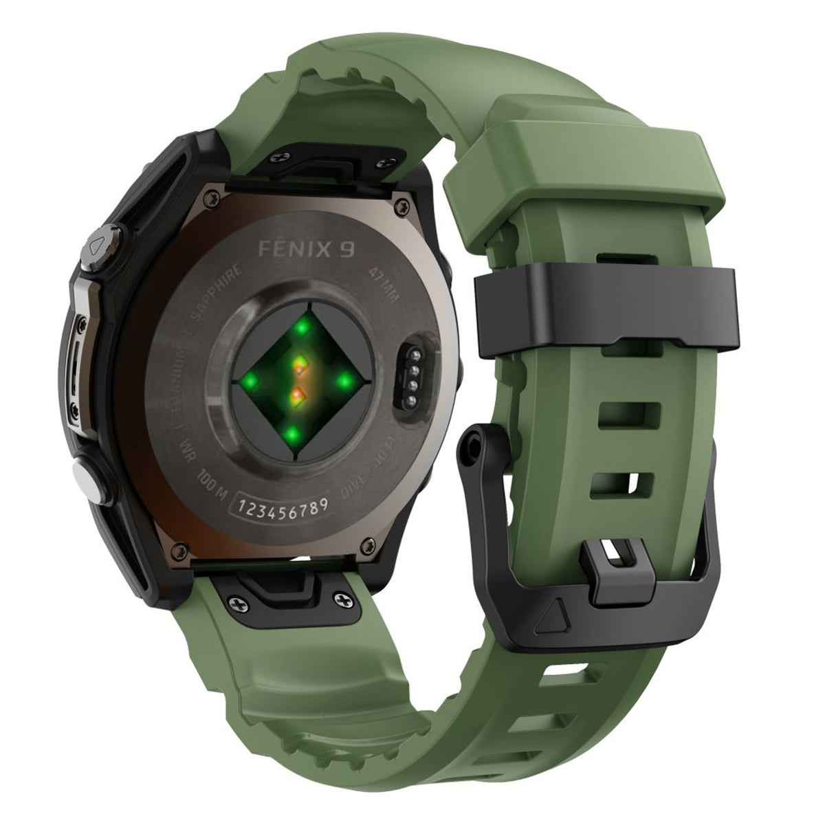 Universal Garmin 22mm QuickFit Tech-Protect Motion Watch Strap - Green