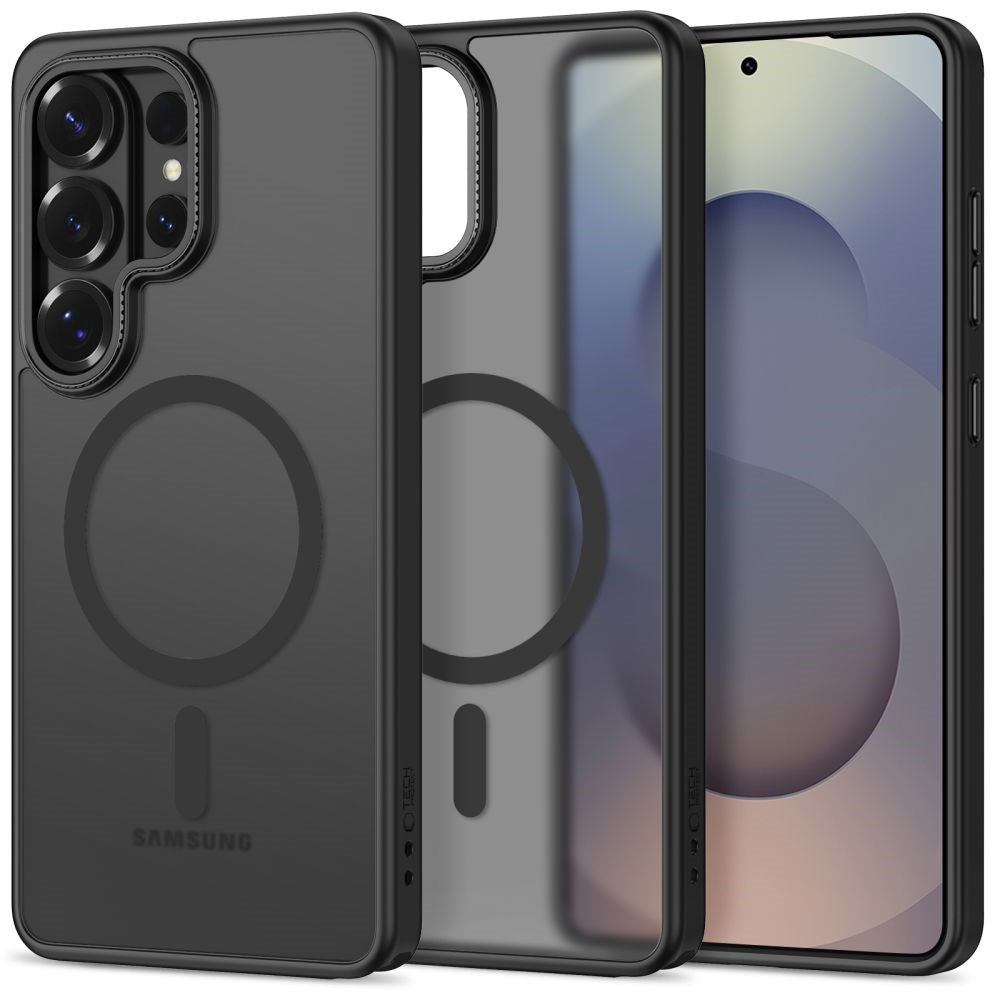 Samsung Galaxy S26 Ultra Tech-Protect MagCam Case - MagSafe Compatible - Matte Black