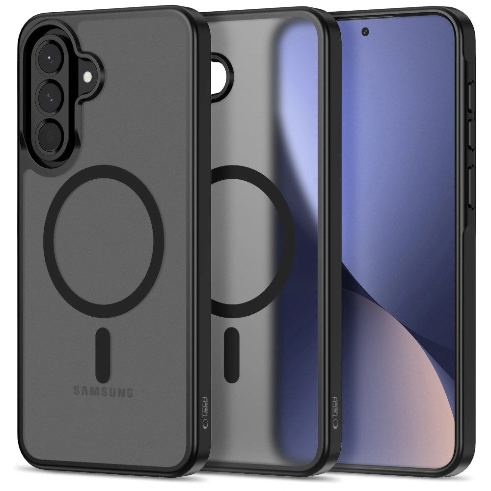 Samsung Galaxy A37 / A56 / A36 Tech-Protect MagMat Hybrid Case - MagSafe Compatible - Black