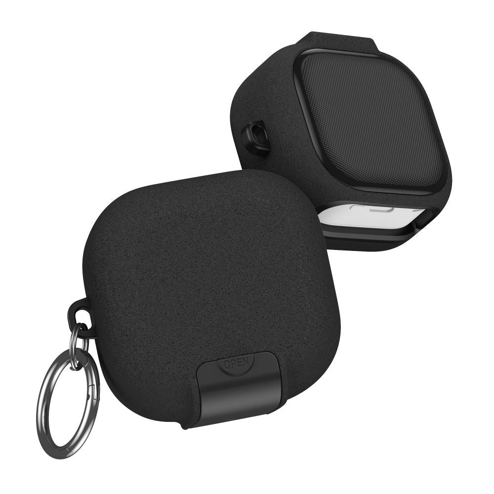 Samsung Galaxy Buds 4 / 4 Pro Tech-Protect Slim Hook Case - Black