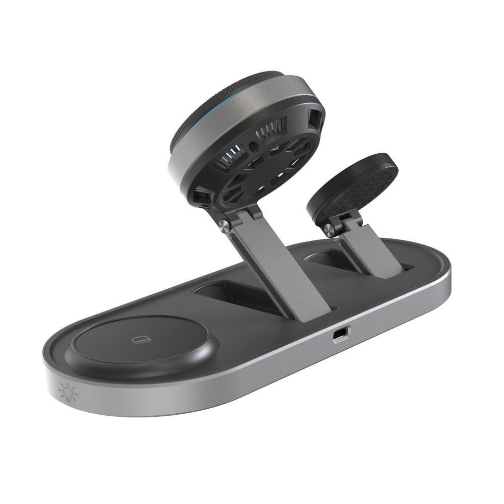 Tech-Protect A51 ARCTICBOOST 3-in-1 Wireless Charger 25W - MagSafe / Qi2 Compatible - Black